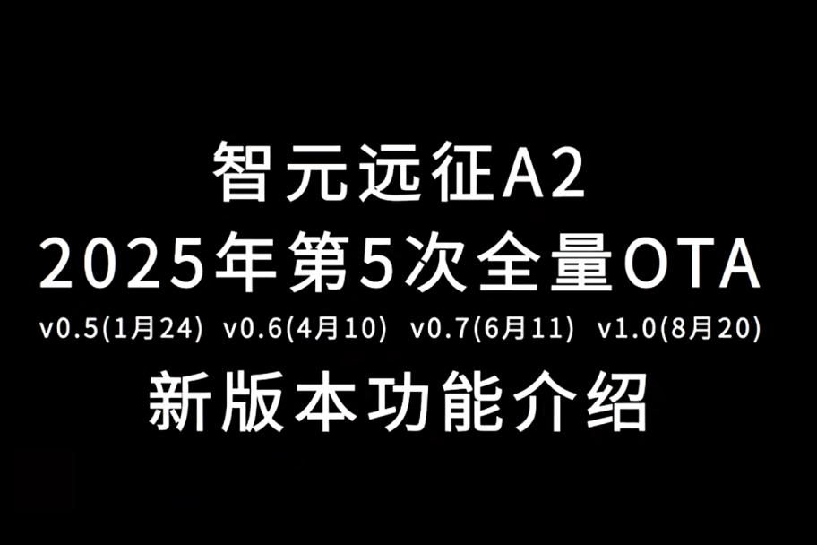 304am永利远征A2完成第五次OTA升级，迈向场景应用“全面智能体”